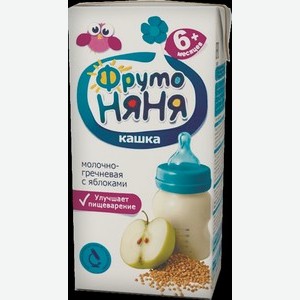Каша Фрутоняня Молочо-гречневая С Яблоком 200г