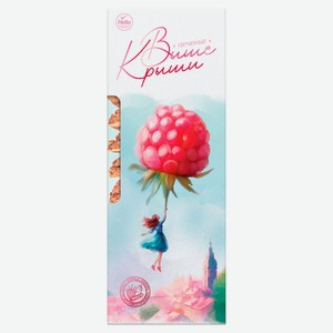 Печенье сдобное «Выше Крыши» Пряности какао и начинка со вкусом малины, 230 г