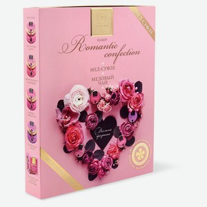 Набор подарочный Peroni Мед-суфле Romantic Confection 4х30 г + Медовый чай 35 г