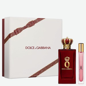 DOLCE&GABBANA Подарочный набор женский Q by Dolce&Gabbana Parfum Gift Set, Духи, спрей 100 мл + Парфюмерная вода, спрей 10 мл