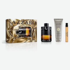 AZZARO Парфюмерный набор The Most Wanted, 100 мл + 75 мл + 10 мл