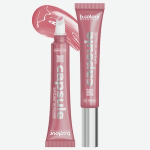 B.COLOUR PROFESSIONAL Блеск для губ, пыльная роза, бальзам CAPSULE Candy 04, 02 Trend