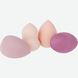 Набор спонжей косметических Идеальная в ассортименте, 4 шт