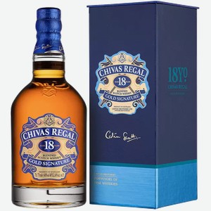 Виски Chivas Regal 18 Years Old в п/у 0.75 л