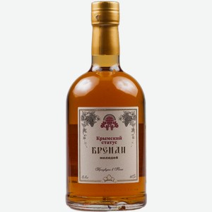 Бренди Молодой Крымский Статус 0.5 л