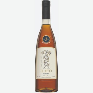 Коньяк Cognac Iliko 3 years old 0.5