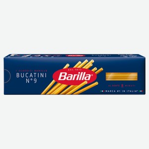 Макаронные изделия Barilla Букатини №9 из твердых сортов пшеницы, 400 г