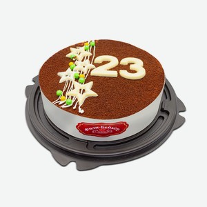 Торт бисквитный Фили-Бейкер 23 февраля 630 г