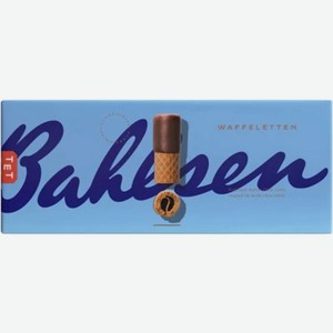 Трубочки Bahlsen Waffelett вафельные в молочном шоколаде 100г, 100 г