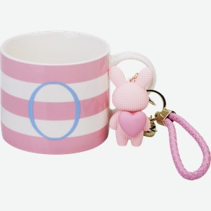 Кружка HOMECLUB Letter Love, в подарочной упаковке, 400мл, Арт. ED-c10