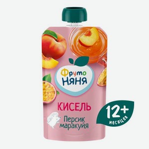 Кисель Фруто персик-маракуйя 130г с 12месяцев