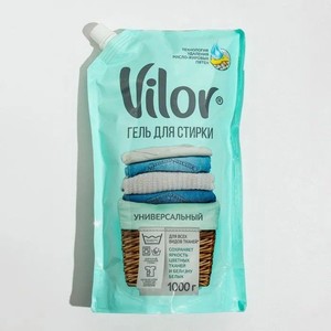 Гель для стирки Vilor универсальный 1л