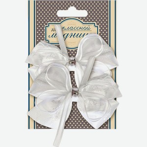 Набор Для классной модницы Классика банты на резинке в ассортименте 2шт.