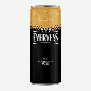 Газированный напиток Индиан Тоник Evervess 330мл