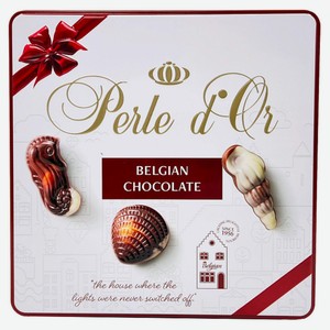 Конфеты шоколадные Perle d Or Belgian Дары моря Бельгия, 390 г