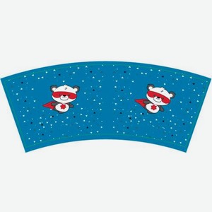 Детские стаканы картонные 6шт 250мл в ассортименте