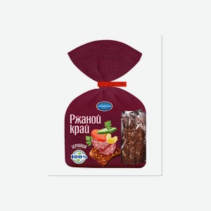 Хлеб Коломенское Ржаной Край зерновой в нарезке 300 г