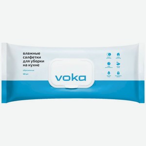 Салфетки влажные Voka для кухни, 40шт
