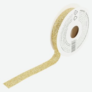 Лента новогодняя на катушке Маркет в ассортименте