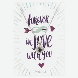 TO BELOVED ONE Подвеска с цепочкой Silver Heart