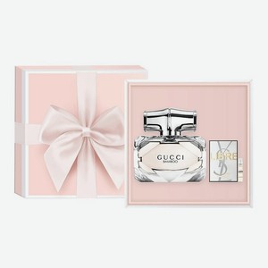 GUCCI Набор: Gucci Bamboo Eau de Toilette + Пробник + Подарочная упаковка, 75 мл + 1 шт.