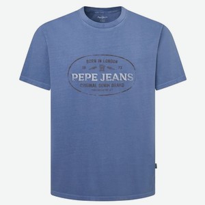 Футболка д/мужчин PEPE JEANS PM509621, синий, р.s
