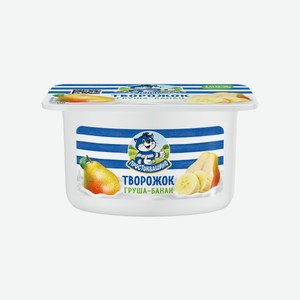 Продукт Творожный Простоквашино Творожок Груша-банан 3.6% 110г