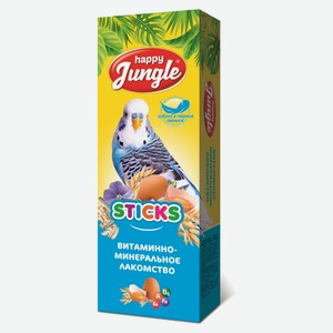 Палочки для птиц Happy Jungle витаминно-минеральные, 2 шт