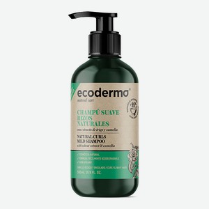 ECODERMA Шампунь для кудрявых волос Natural Curls Mild Shampoo, 500 мл