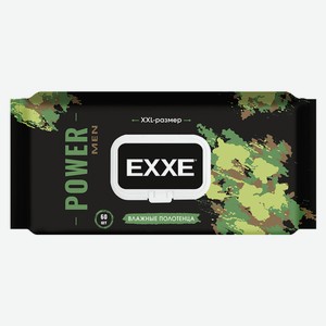 Влажные полотенца EXXE MEN POWER 60шт