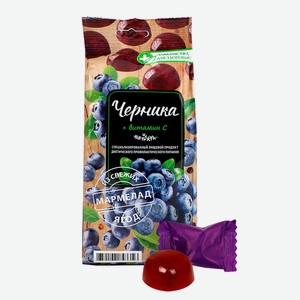 Мармелад Лакомства для Здоровья желейный с черникой, 140г