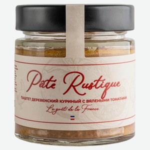 Паштет из куриной печени «Карнеззо» Деревенский патэ с вялеными томатами охлажденный, 160 г