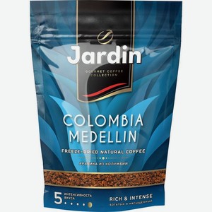 Кофе Jardin Colombia Medellin растворимый сублимированный 75г, 75 г