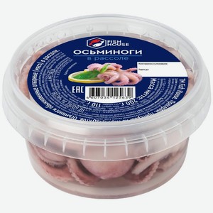 Осьминоги Fish House обыкновенные отварные в рассоле 200 г