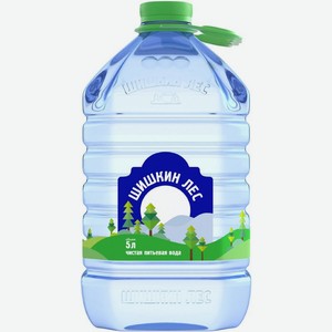 Вода Шишкин лес питьевая негазированная 5л, 5 л