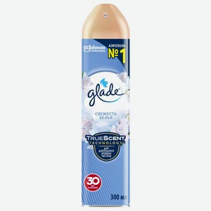 Освежитель воздуха Glade Свежесть белья 300мл, 300 мл