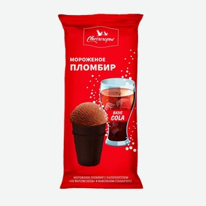 Мороженое Свитлогорье пломбир кола стаканчик БЗМЖ 95 г