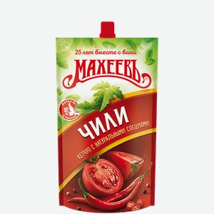 Кетчуп МАХЕЕВ Шашлычный; Лечо; Томатный; Чили; Болгарский; Татарский 300гр д/п