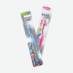 Щетка Зубная Exxe School 6-12лет Мягкая