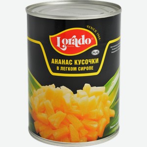 Ананасы Lorado кусочки 580мл