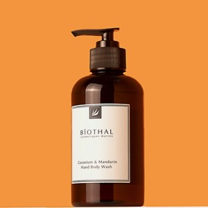 BIOTHAL Жидкое мыло для тела и рук Герань Мандарин Geranium & Mandarin Hand Body Wash, 300 мл