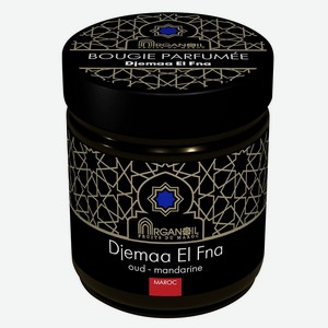 ARGANOIL Ароматическая свеча  Джема Эль Фна  уд-мандарин, 1 шт.