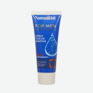 Крем после бритья Naturalist For Men Energy c витамином F 75мл