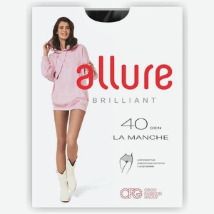Колготки Allure Alr La Manche 40den Nero р.2, 1пара, 1 шт