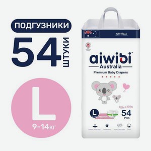 Подгузники AIWIBI Premium L 10 шт.