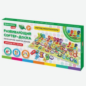 Сортер деревянный по методу Монтессори