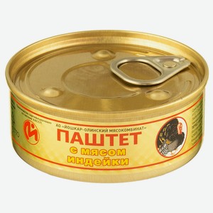 Паштет Йола с мясом индейки 100г ключ