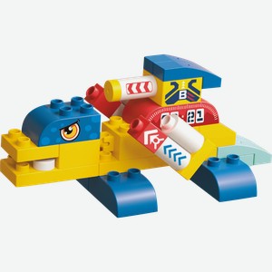 Конструктор детский FUNKY TOYS Дино-робот, с крупными блоками, 33 детали, Арт. FT0822561