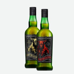 Виски АВЕНТАДОР 3 года, зерновой/купажированный 0,5л