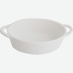 Форма для запекания HOMECLUB овальная, фарфор S0032, Китай